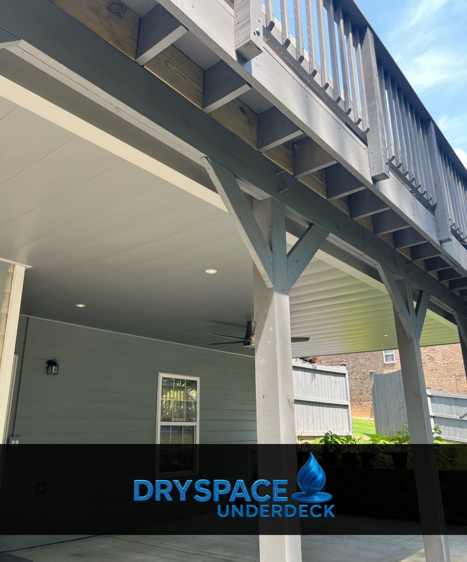 underdeck installation